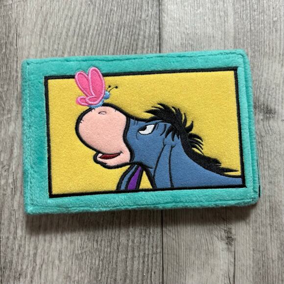 Vintage Eeyore Winnie the Pooh Fuzzy Picture Album - Picture 1 of 3